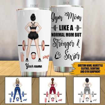 Mother's Day Custom Tumbler for Gym Mom - Personalized Gift - Thegiftio UK