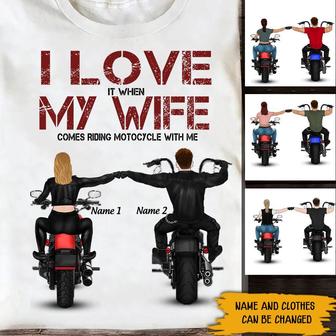 Motorcycle Lover Personalized Shirt - Gift for Bikers - Thegiftio UK