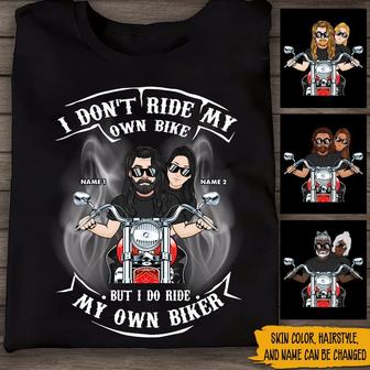 Motorcycle Wife Personalized T Shirt - Gift for Bikers - Thegiftio UK