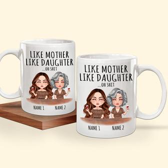 Mother Daughter Custom Mug - Gift for Coffee Lovers - Thegiftio UK