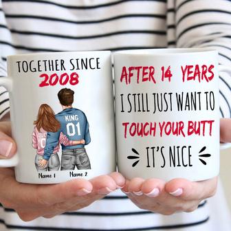 Together Since I Still Just Want To Touch Your Butt Custom - Thegiftio UK