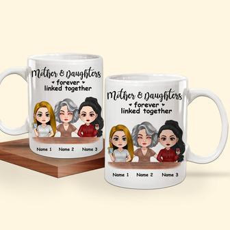 Mother Daughter Custom Mug - Gift for Coffee Lovers - Thegiftio UK
