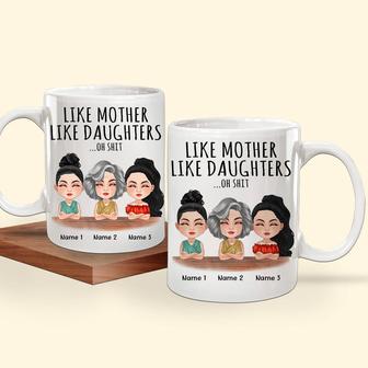 Mother And Daughter Personalized Mug - Gift for Mothers - Thegiftio UK