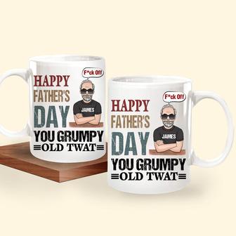 Dad Mug Personalized Coffee Mug - Happy Father's Day Gift - Thegiftio UK