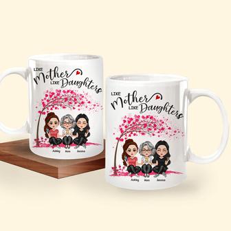 Mother Like Daughter Personalized Mug - Gift for Mom - Thegiftio UK