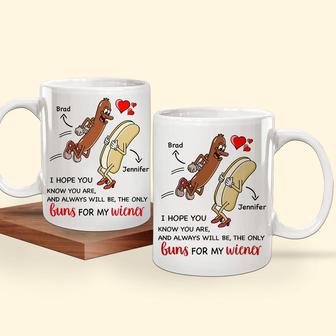 You're Always Will Be The Only Buns Custom Mug - Couple Gift - Thegiftio UK