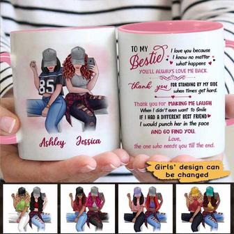 To My Selfie Bestie Personalized Mug - Gift for Friends - Thegiftio UK