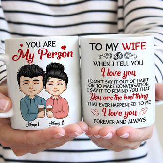 You Are My Person Personalized Mug - Gift for Couples - Thegiftio UK