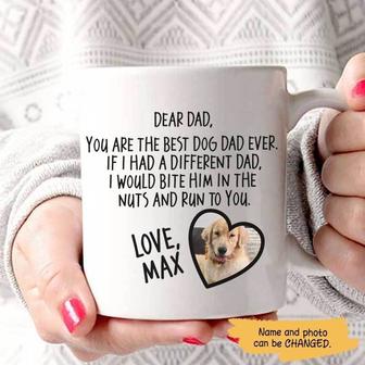 Best Dog Dad Ever Personalized Mug - Gift for Dog Dads - Thegiftio UK