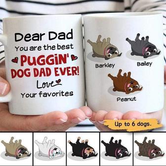 Best Puggin Dog Mom Ever Custom Mug - Gift for Dog Lovers - Thegiftio UK