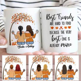 Fall Season To My Besties Custom Mug - Gift for Friends - Thegiftio UK