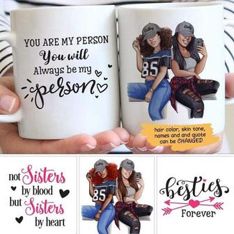 Selfie Besties Personalized Coffee Mug - Gift for Friends - Thegiftio UK