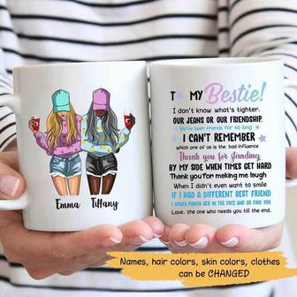 To My Bestie Personalized Coffee Mug - Gift for Best Friend - Thegiftio UK