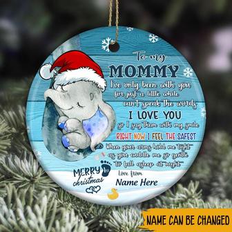 New Mom Personalized Ornament - I've Only Been With You Gift - Thegiftio UK