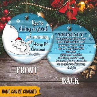 New Mom You're Doing Great Custom Ornament - Christmas Gift - Thegiftio UK