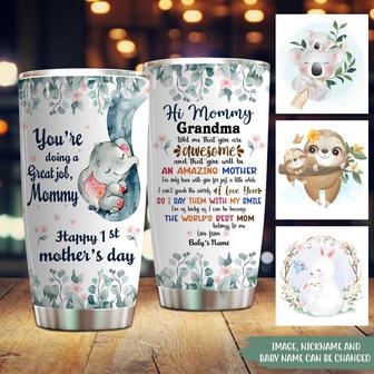 New Mom Custom Tumbler - Gift for First Mother's Day - Thegiftio UK