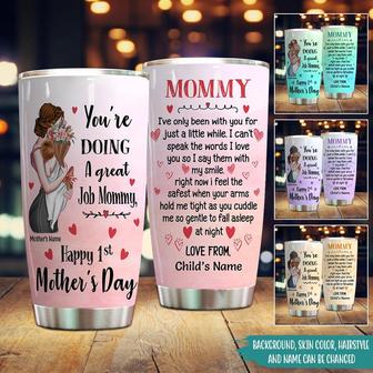 You're Doing A Great Job Mommy Custom Tumbler - New Mom Gift - Thegiftio UK