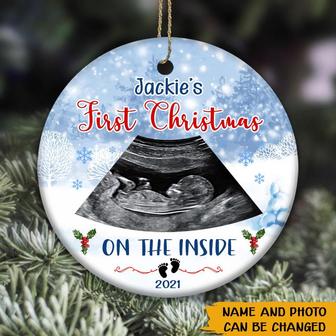 New Parents Personalized Ornament - Christmas Gift - Thegiftio UK