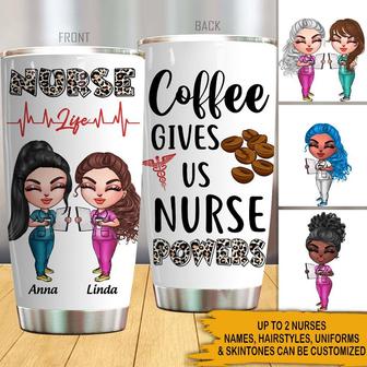 Nurse Coffee Lovers Personalized Tumbler - Gift for Nurses - Thegiftio UK