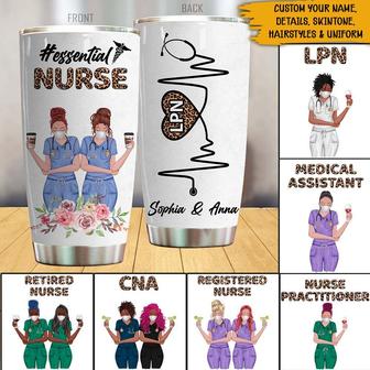 Essential Nurse Personalized Tumbler - Gift for Nurses - Thegiftio UK