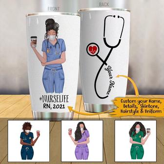 Nurse Tumbler Personalized Tumbler - Gift for Nurses - Thegiftio UK