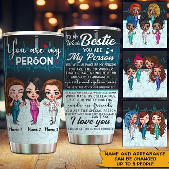 You Are My Person Custom Tumbler - Gift for Coworker - Thegiftio UK
