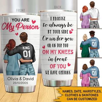 You Are My Person Personalized Tumbler - Gift for Nurse - Thegiftio UK