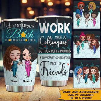 You're My Favorite Bitch Custom Tumbler - Gift for Nurse - Thegiftio UK