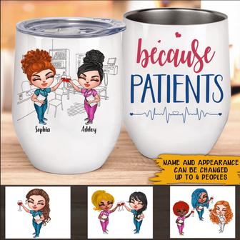 Nurse Wine Tumbler Custom Gift for Healthcare Heroes - Gift - Thegiftio UK