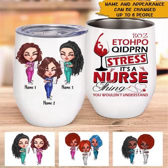 It's A Nurse Thing Custom Wine Tumbler - Gift for Nurses - Thegiftio UK