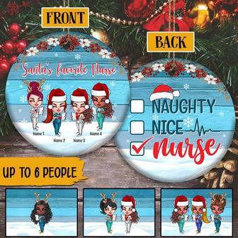 Nurses Christmas Personalized Ornament - Christmas Gift - Thegiftio UK