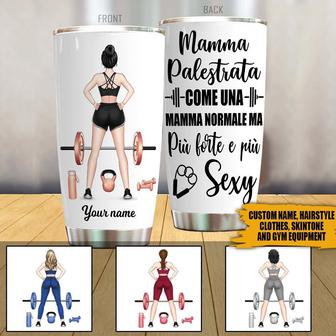 Palestrata Custom Italian Tumbler - Gift for Gym Mom - Thegiftio UK