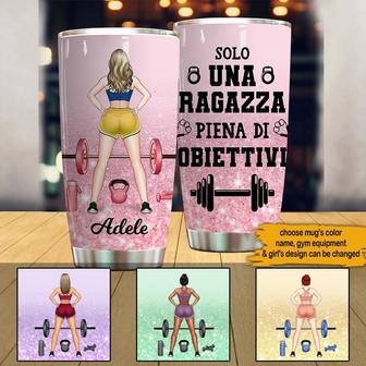 Palestrata Custom Italian Tumbler - Gift for Her Goals - Thegiftio UK