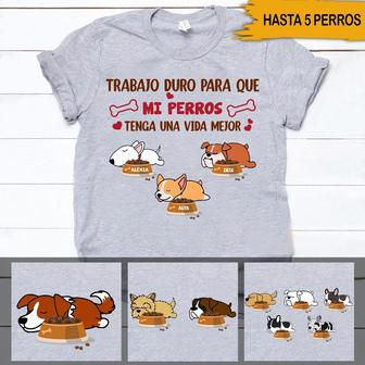 Perros Custom Spanish T Shirt - Gift for Dog Lovers - Thegiftio UK