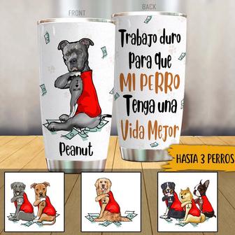 Perros Custom Tumbler - Gift for Dog Lovers Everywhere - Thegiftio UK