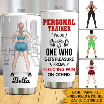 Personal Trainer Definition Custom Tumbler - Gift for Coach - Thegiftio UK