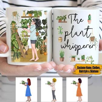 The Plant Whisperer Custom Mug - Gift for Plant Lovers - Thegiftio UK