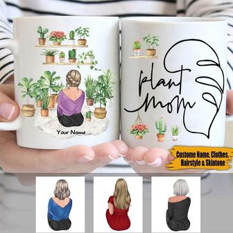 Plant Mom Personalized Coffee Mug - Gift for Mother's Day - Thegiftio UK