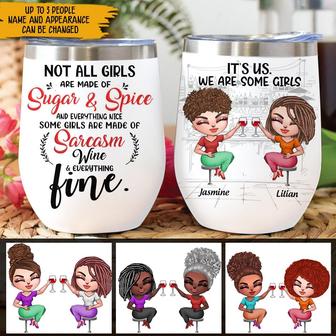 Sarcasm And Wine Custom Tumbler - Gift for Friends - Thegiftio UK