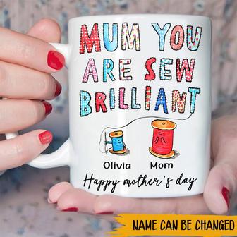 You're Sew Brilliant Personalized Mug - Gift for Mum - Thegiftio UK