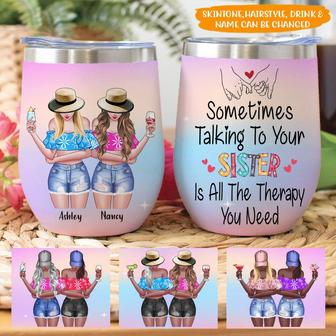 Sister Personalized Tumbler - Gift for Sister's Day - Thegiftio UK
