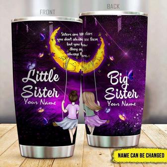 Sisters Are Like Stars Custom Tumbler - Gift for Sisters - Thegiftio UK