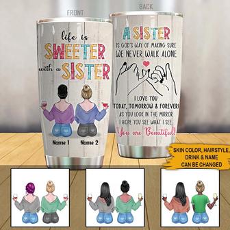I Hope You See What I See Custom Tumbler - Gift for Sisters - Thegiftio UK