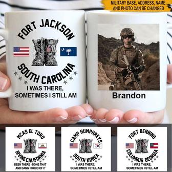 Soldier Served In Military Base Custom Mug - Soldier Gift - Thegiftio UK