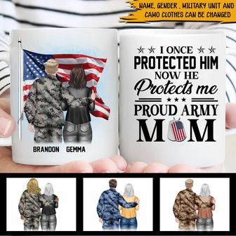 Soldier's Mom Custom Mug - Gift for Proud Military Moms - Thegiftio UK