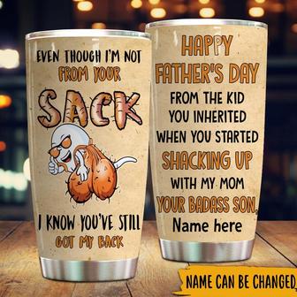 Step Dad Custom Tumbler - Gift for Step Dad - Thegiftio UK