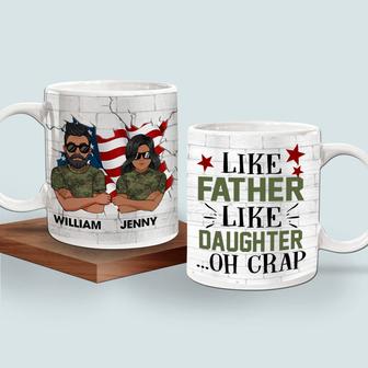 Veteran And Daughter Custom Mug - Gift for Daughter - Thegiftio UK