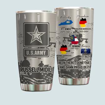 Been There Done That Custom Tumbler - Gift for Veterans - Thegiftio UK