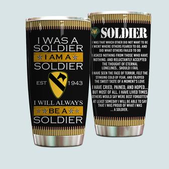 Army Veteran Personalized Tumbler - Gift for Army Veterans - Thegiftio UK