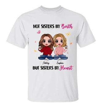 Butterflies Doll Besties Sisters By Heart Custom T-Shirt - Thegiftio UK